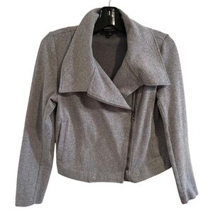 Gray Banana Republic Asymmetrical Women's Jacket